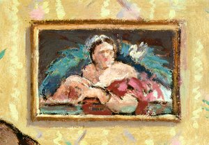 Painting on a Wall, Detail of Ennui, c.1913